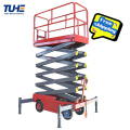 8m 500kg Scissor Lift  Hydraulic Electric Mobile Scissor Platform For Sale